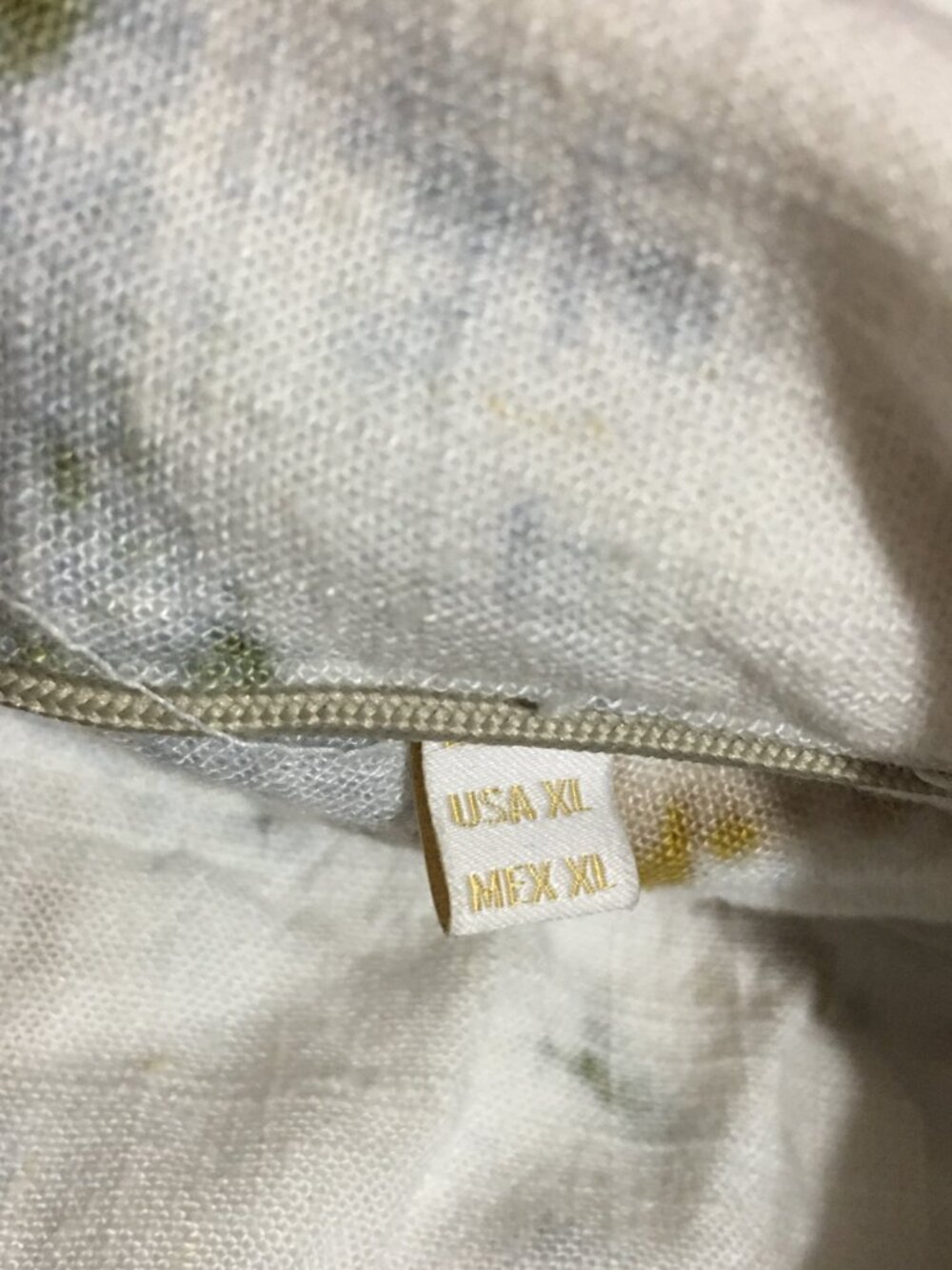 Porter and Ash Camp Short Sleeve Shirt Mens XL Linen Blend Beach Summer Floral - Picture 3 of 7